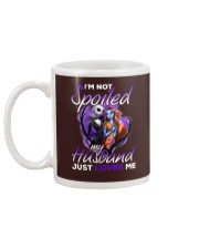 Im Not Spoiled My Husband Just Loves Me Mug back