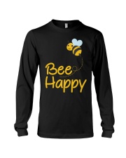 Bee Happy Bumble Bee Bee Lover Bumble Bee Gift Fun Long Sleeve Tee thumbnail