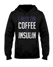 I Run On Coffee And Insulin Diabetes Tee shirts Hooded Sweatshirt thumbnail