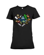 LOVE SWEDEN Premium Fit Ladies Tee thumbnail