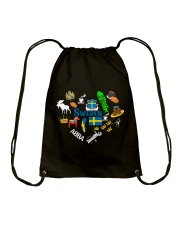 LOVE SWEDEN Drawstring Bag thumbnail
