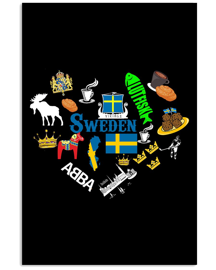 LOVE SWEDEN 11x17 Poster