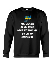 SWEDISH VOICE TELLING ME Crewneck Sweatshirt thumbnail