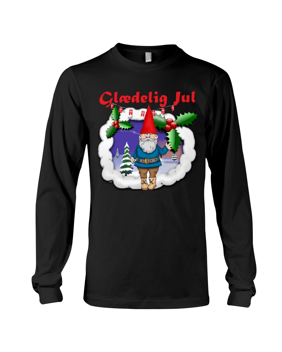 GLAEDELING JUL DANISH CHRISTMAS Long Sleeve Tee