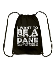 NICE SWEET DANE Drawstring Bag thumbnail