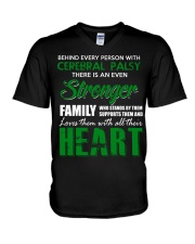 CEREBRAL PALSY AUNT V-Neck T-Shirt thumbnail