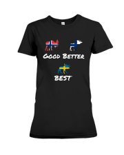 SWEDEN MOOSE Premium Fit Ladies Tee thumbnail