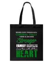 CEREBRAL PALSY STRONGER FAMILY Tote Bag thumbnail