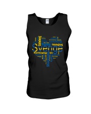 SWEDISH MAP Unisex Tank thumbnail