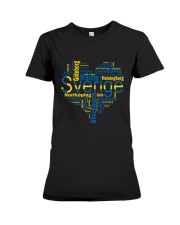 SWEDISH MAP Premium Fit Ladies Tee thumbnail