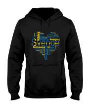 SWEDISH MAP Hooded Sweatshirt thumbnail