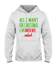 WANT DANISH WIFE Hooded Sweatshirt thumbnail
