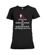 DENMARK LIVE IN ME Premium Fit Ladies Tee thumbnail