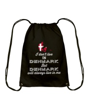 DENMARK LIVE IN ME Drawstring Bag thumbnail