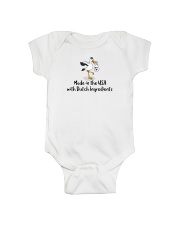 DUTCH INGREDIENTS Onesie front
