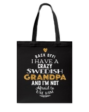SWEDISH GRANDPA Tote Bag thumbnail