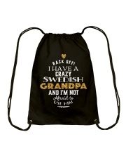 SWEDISH GRANDPA Drawstring Bag thumbnail