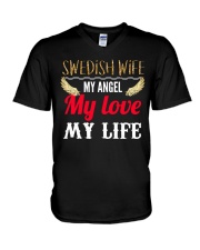 SWEDISH WIFE V-Neck T-Shirt thumbnail
