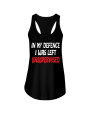 in my defence i was left Ladies Flowy Tank tile
