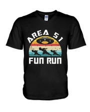 Area-51-5K-Fun-Run V-Neck T-Shirt thumbnail