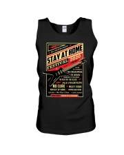 Quarantine-stay-at-home Unisex Tank tile