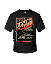 Quarantine-stay-at-home Youth T-Shirt tile