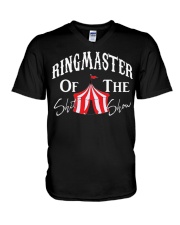 Ring-Master-of-The-Shit-Show V-Neck T-Shirt thumbnail