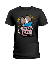 Go Hug Yourself Ladies T-Shirt tile