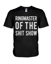 Mens-Ringmaster-Of-The-Shitshow V-Neck T-Shirt thumbnail