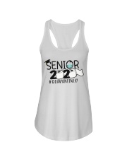 Senior 2020 Quarantined Ladies Flowy Tank tile