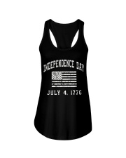 independence day usa Ladies Flowy Tank thumbnail
