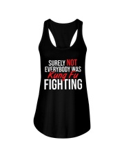 Surely-Not-Everybody-Was-Kungfu-Fighting Ladies Flowy Tank thumbnail