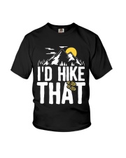 i'd hike that Youth T-Shirt tile