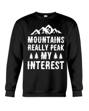 MOUNTAIN REALLY PEAK MY INTEREST Crewneck Sweatshirt tile