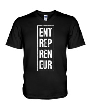 Entrepreneur V-Neck T-Shirt tile