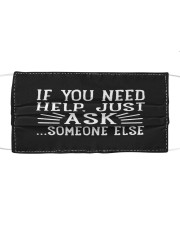 If You Need Help Just Ask Mask tile