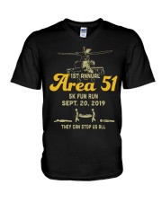 1st-annual-area-51-5k-fun-run-sept V-Neck T-Shirt thumbnail