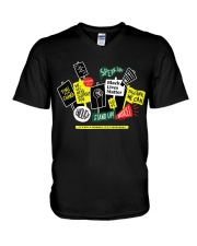 black lives matter - BLM V-Neck T-Shirt thumbnail