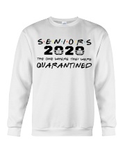 seniors 2020 the one where they were quarantined Crewneck Sweatshirt thumbnail