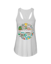 Back To School Ladies Flowy Tank tile