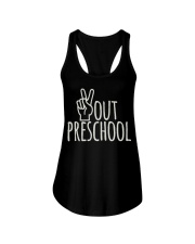 out preschool Ladies Flowy Tank tile