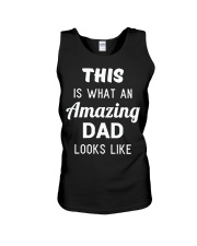 This is What An Amazing Dad Looks Like Unisex Tank tile