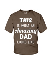 This is What An Amazing Dad Looks Like Youth T-Shirt tile