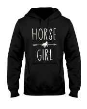 Horse Girl shirt girls Hooded Sweatshirt tile