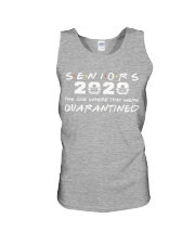 seniors 2020 the one where they were quarantined Unisex Tank thumbnail
