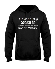 seniors 2020 the one where they were quarantined Hooded Sweatshirt thumbnail