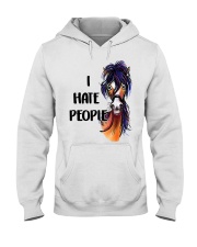 I hate people Hooded Sweatshirt thumbnail