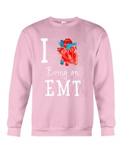 I love being an EMT Crewneck Sweatshirt thumbnail