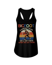 Bigfoot camping team Ladies Flowy Tank thumbnail