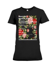Black girl facts Premium Fit Ladies Tee thumbnail